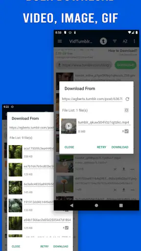 Video Downloader for Tumblr screenshot