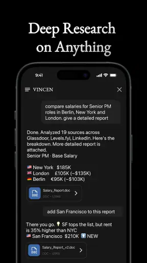 Vincen - Your Super AI Agent screenshot