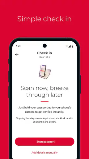 Virgin Atlantic screenshot