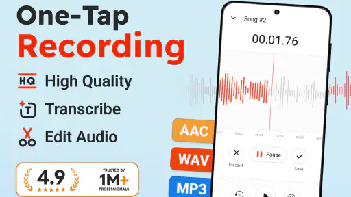Voice Recorder Plus: Rec Sound screenshot