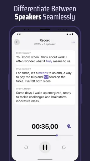 Voice & Transcribe - QuickVox screenshot
