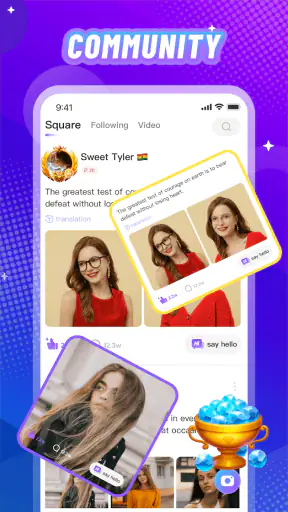 Vone: Live, Video Party & Fun screenshot