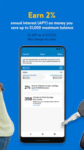 Walmart MoneyCard screenshot