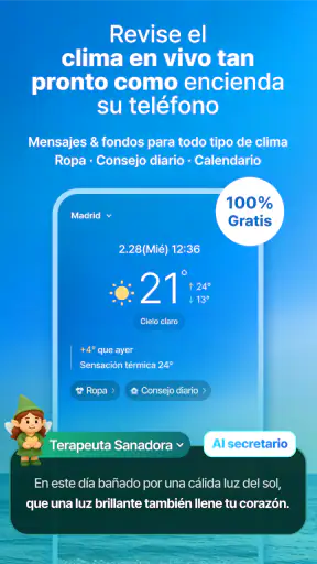 WeatherPop Español (Aviso) screenshot