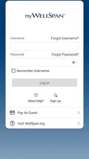 WellSpan screenshot