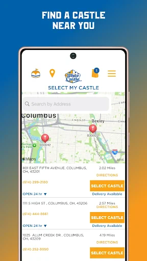 White Castle Online Ordering screenshot