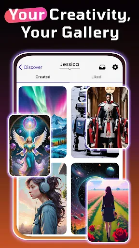 WOMBO Dream - AI Art Generator screenshot