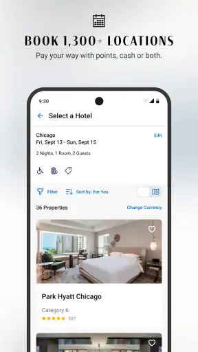 World of Hyatt screenshot