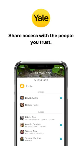 Yale Access screenshot