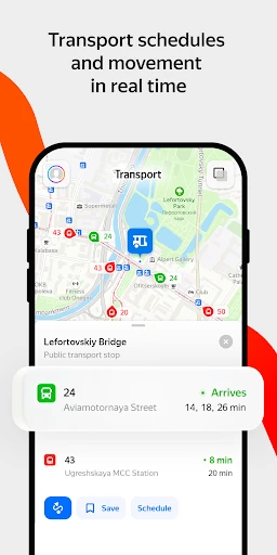 Yandex Maps and Navigator screenshot