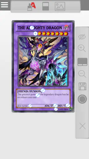 Yugioh Card Maker screenshot