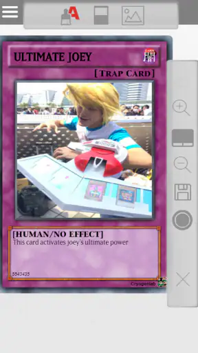 Yugioh Card Maker screenshot