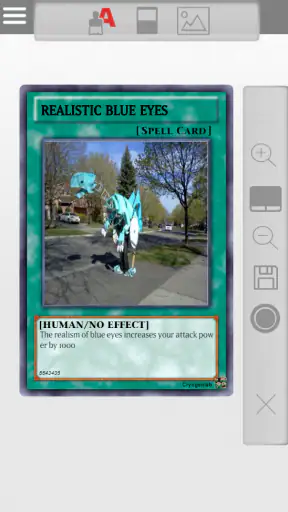 Yugioh Card Maker screenshot