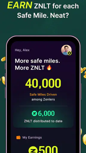 Zenlit: Drive, Earn and Save screenshot
