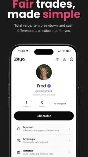 Zèya screenshot