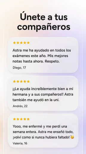 Astra AI: Estudia para examen screenshot