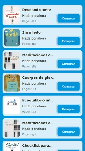 Meditaciones diarias screenshot