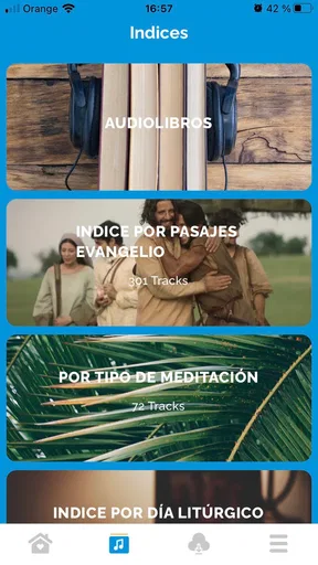 Meditaciones diarias screenshot