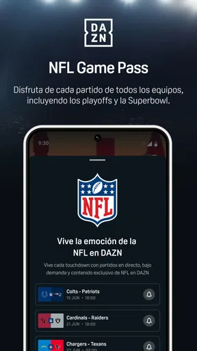 DAZN - Deportes en Directo screenshot