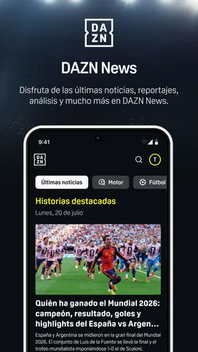 DAZN - Deportes en Directo screenshot