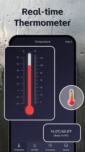 Thermometer - Hygrometer screenshot