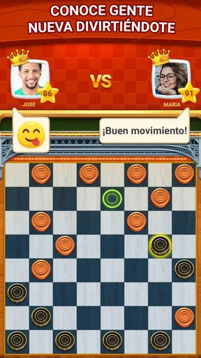 Damas: Online y Offline screenshot