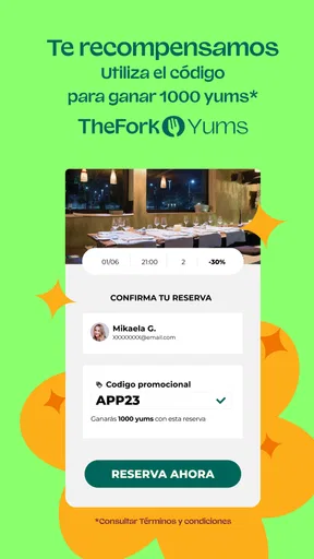 TheFork - Reserva restaurantes screenshot