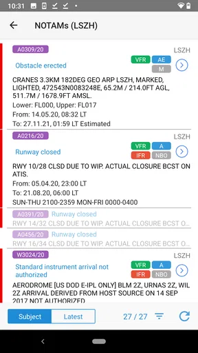 AeroWeather screenshot