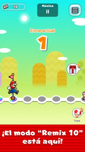 Super Mario Run screenshot
