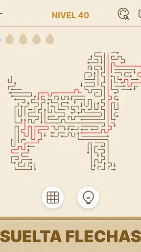 Amaze GO! Flecha Rompecabezas screenshot
