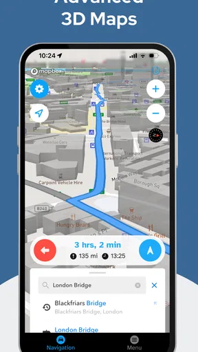 RouteLed Navigation screenshot
