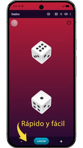 Dados virtuales SNS screenshot