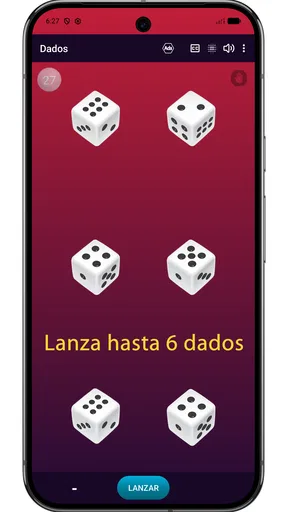 Dados virtuales SNS screenshot