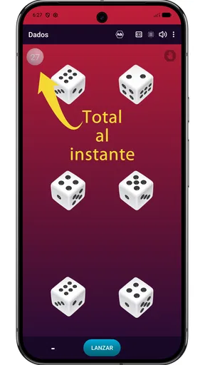 Dados virtuales SNS screenshot