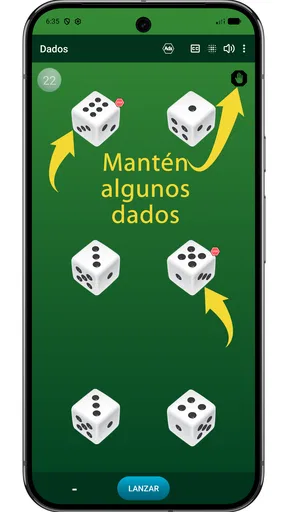 Dados virtuales SNS screenshot