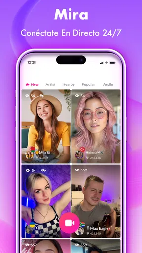Tango Live: Video chat en vivo screenshot