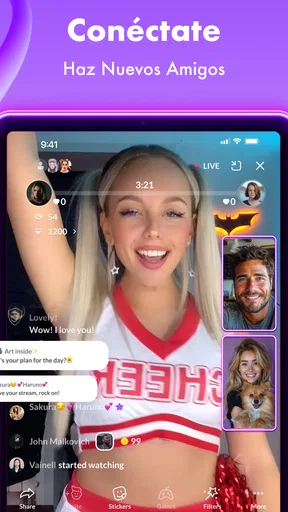 Tango Live: Video chat en vivo screenshot