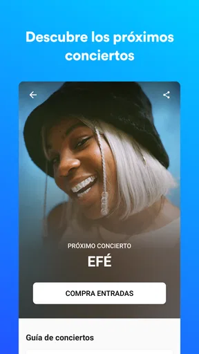 Shazam: música y conciertos screenshot