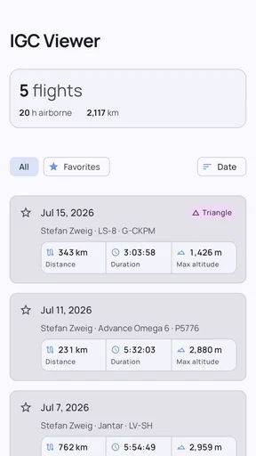 IGC Viewer screenshot