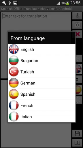 Traductor sin conexión screenshot