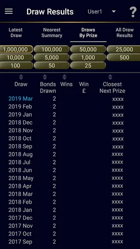 Premium Bonds Prize Checker + screenshot