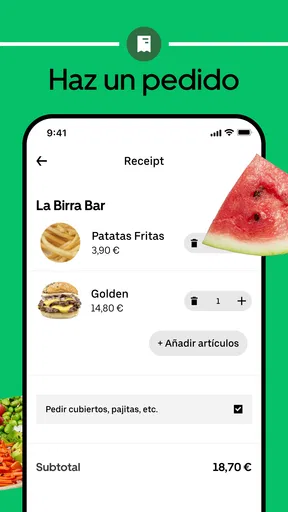 Uber Eats: Comida a domicilio screenshot