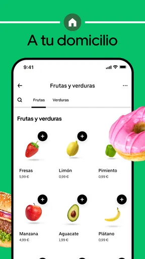 Uber Eats: Comida a domicilio screenshot