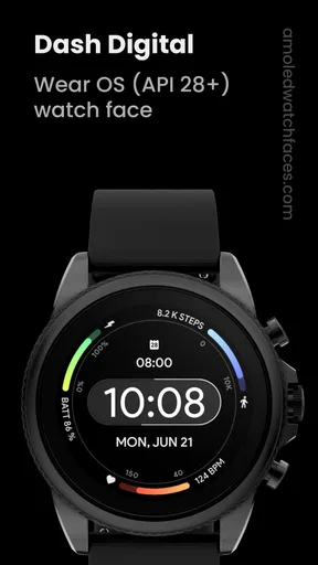 Dash Digital: Watch face screenshot