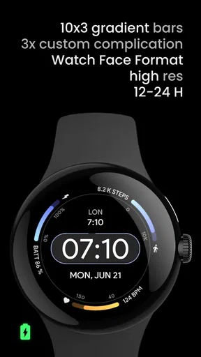 Dash Digital: Watch face screenshot