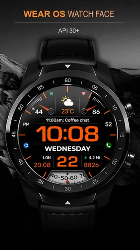 WFP 233 Digital watch face screenshot