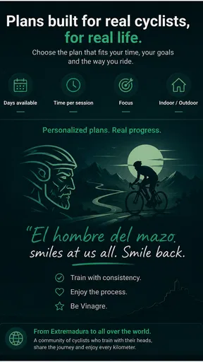 VinApp Cycling Training screenshot