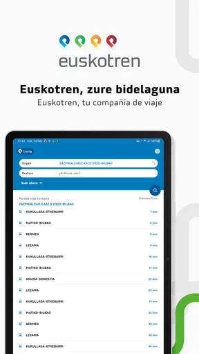 Euskotren screenshot