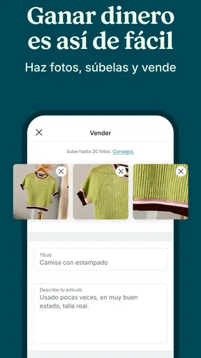 Vinted: tu app de segunda mano screenshot