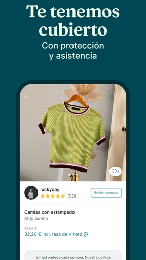 Vinted: tu app de segunda mano screenshot